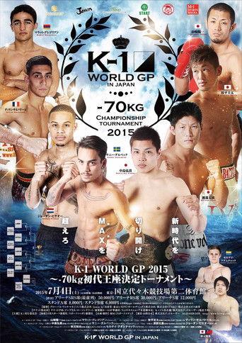 K-1 WORLD GP 2015: 70kg Championship Tournament film afişi
