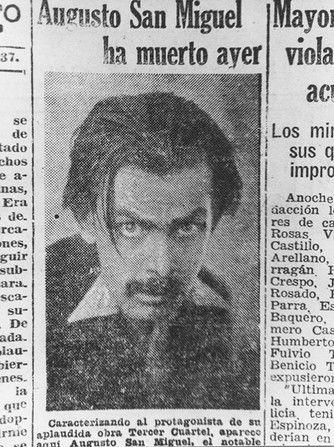 Augusto San Miguel Died Yesterday film afişi