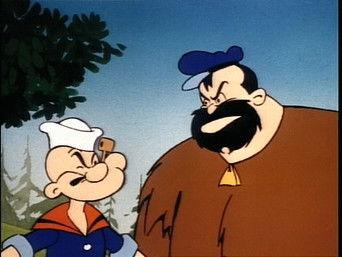 Popeye and Bigfoot