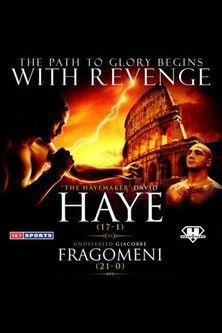 David Haye vs. Giacobbe Fragomeni film afişi