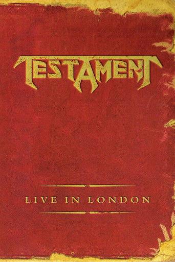 Testament: Live in London film afişi