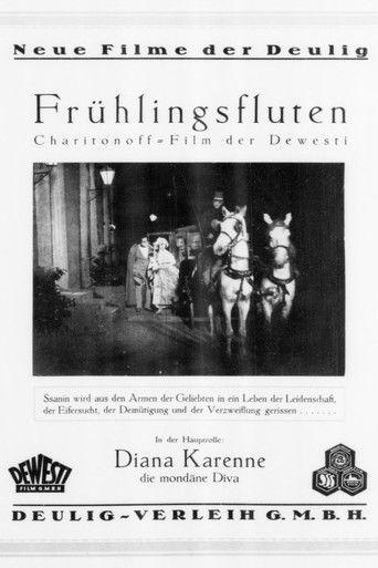 Frühlingsfluten film afişi