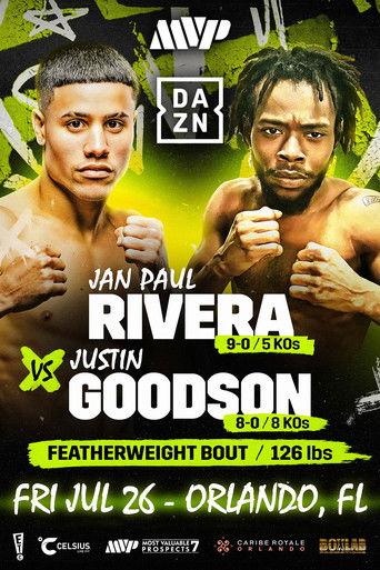 Jan Paul Rivera vs. Justin Goodson film afişi