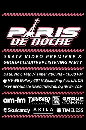 Paris De Noche film afişi