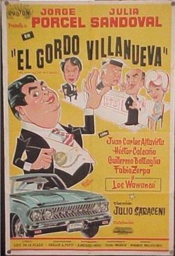 El gordo Villanueva film afişi