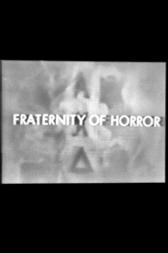 Fraternity of Horror film afişi