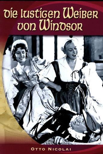 Die lustigen Weiber von Windsor film afişi