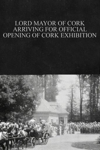 Lord Mayor of Cork Arriving for Official Opening of Cork Exhibition film afişi