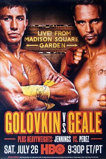 Gennady Golovkin vs. Daniel Geale film afişi