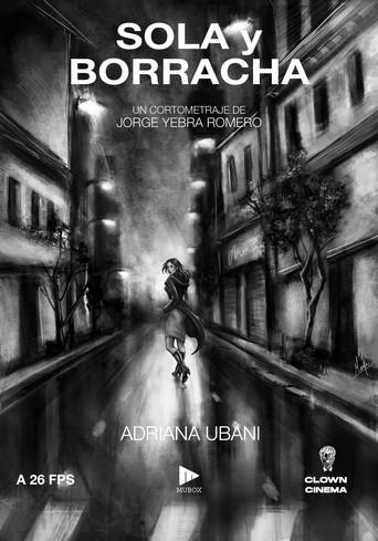 Sola y borracha film afişi