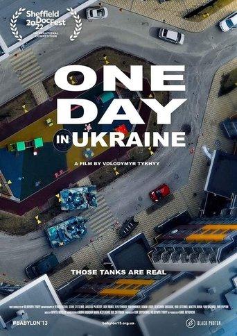 One Day in Ukraine film afişi
