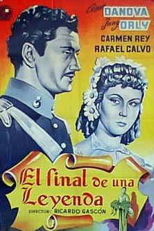 El final de una leyenda film afişi