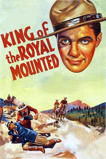 King of the Royal Mounted film afişi