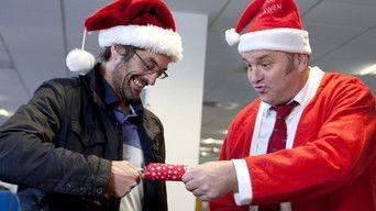 Happy People Celebrate Christmas