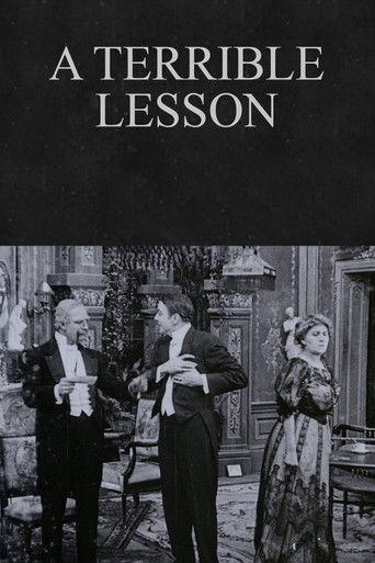 A Terrible Lesson film afişi