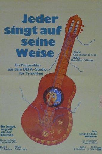 Jeder singt auf seine Weise film afişi