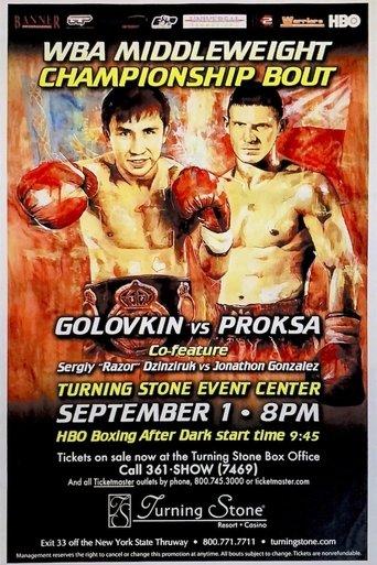 Gennady Golovkin vs. Grzegorz Proksa film afişi