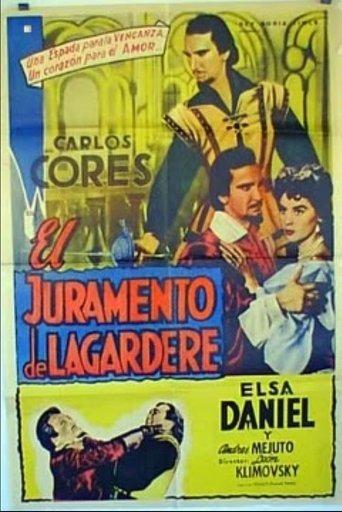 El juramento de Lagardere film afişi