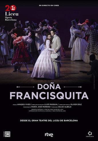 Doña Francisquita Gran Teatre del Liceu film afişi