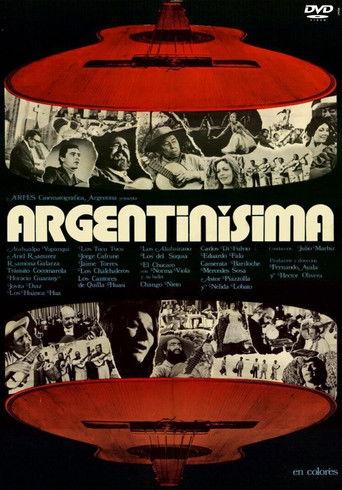 Argentinísima film afişi