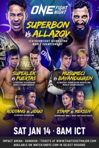 ONE Fight Night 6: Superbon vs. Allazov film afişi