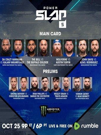 Power Slap 5: Da Crazy Hawaiian vs. Vakameilalo film afişi