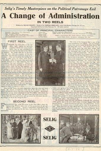 A Change of Administration film afişi