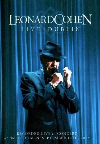 Leonard Cohen - Live in Dublin film afişi