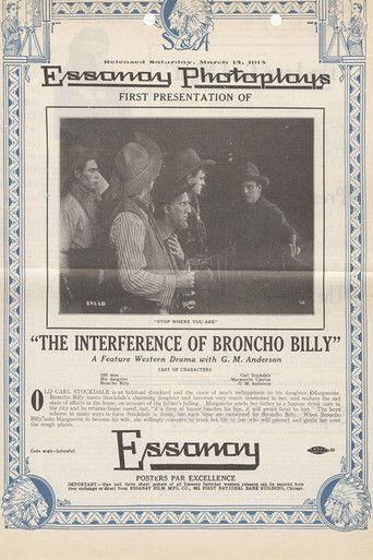 The Inference of Broncho Billy film afişi