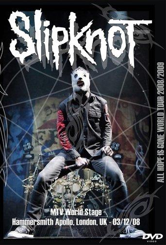 Slipknot: MTV World Stage film afişi