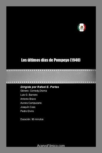 Los últimos días de Pompeyo film afişi