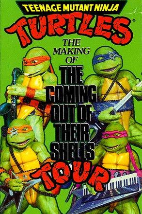 Teenage Mutant Ninja Turtles: The Making of The Coming Out of Their Shells Tour film afişi