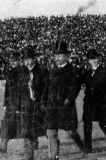 President Roosevelt at the Army-Navy Game film afişi
