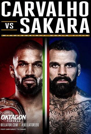 Bellator 190: Carvalho vs. Sakara film afişi