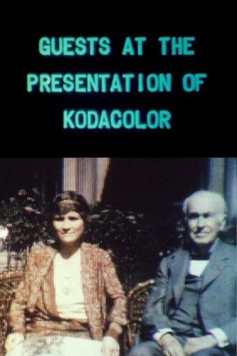 Guests at the Presentation of Kodacolor at the Home of Mr. George Eastman, Rochester, N.Y. film afişi