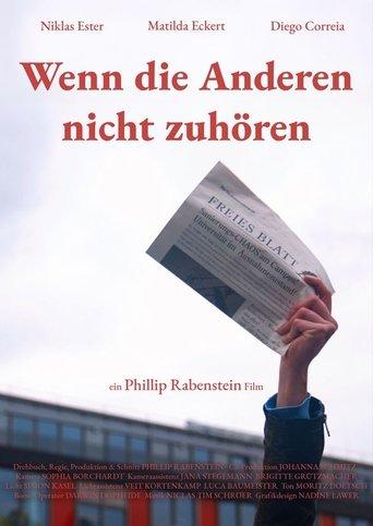 Wenn die anderen nicht zuhören film afişi