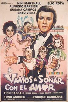 Vamos a soñar por el amor film afişi