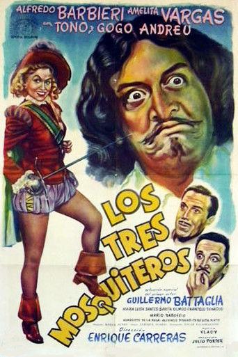 Los tres mosquiteros film afişi