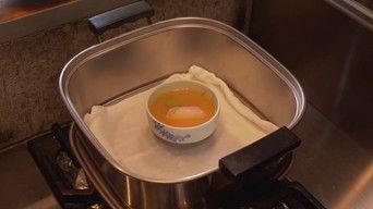 Warm Chawanmushi and Hot Sake