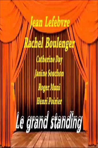 Le grand standing film afişi
