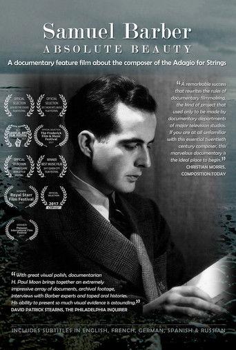 Samuel Barber: Absolute Beauty film afişi