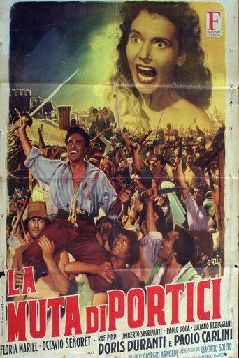 La muta di Portici film afişi