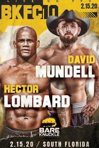 Bare Knuckle Fighting Championship 10 film afişi