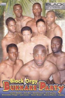 Black Orgy Bukkake Party film afişi