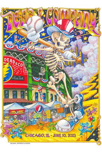 Dead & Company: 2023-06-10 Wrigley Field, Chicago, IL, USA film afişi