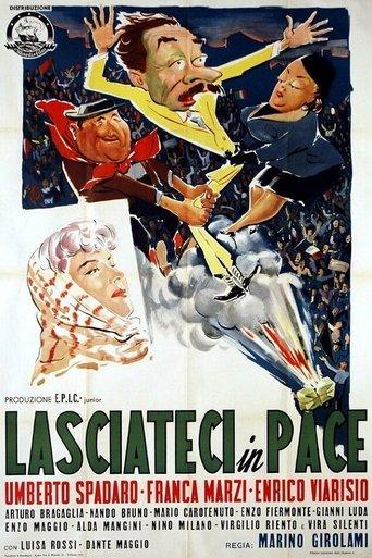 Lasciateci in pace film afişi