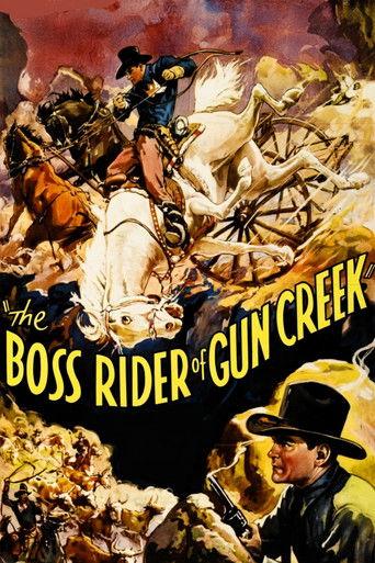 The Boss Rider of Gun Creek film afişi