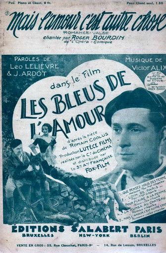 Les Bleus de l'amour film afişi