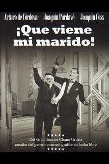 ¡Que viene mi marido! film afişi