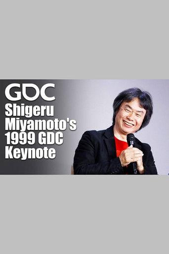 Shigeru Miyamoto's 1999 GDC Keynote film afişi